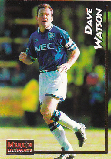 Dave Watson Everton 1995/96 Merlin Ultimate #75